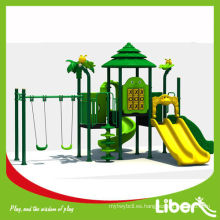 Equipos de juegos infantiles al aire libre con serie Swing Woods LE.SL.018